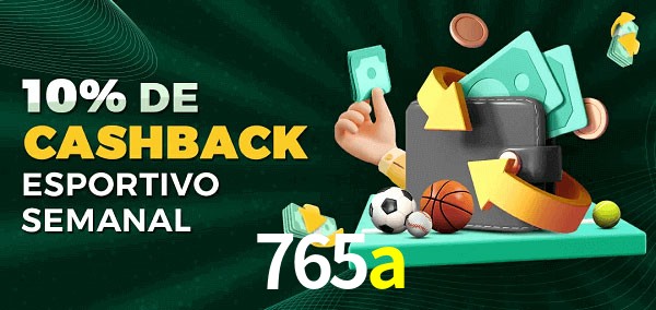 10% de bônus de cashback na 765a